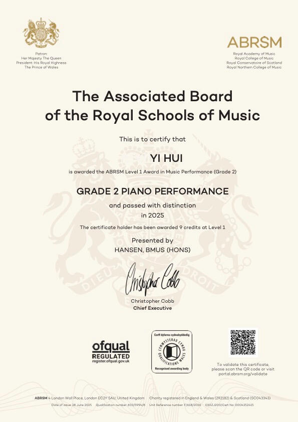 Result: 143/150 (Distinction) Result: 143/150 (Distinction)