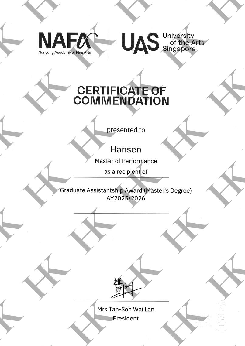 Graduate Assistantship Award for Master's Degree in 2025/2026